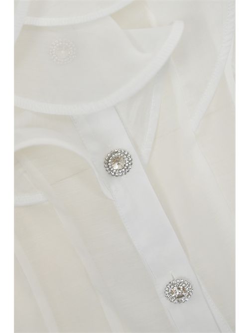 Camicia con rouches Bianco ODI ODI | STINTINO 250S5BIANCO